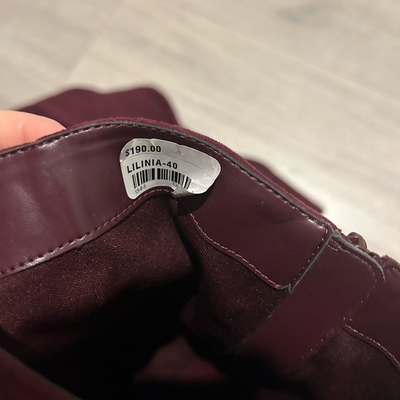 💚💚Extended Closet Clearout💚💚 Aldo Lilinia Burgundy Tall Boots - Picture 6 of 8